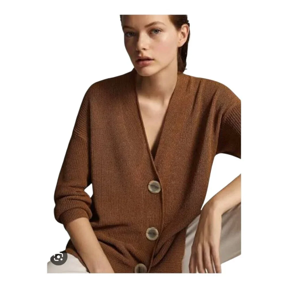 Massimo Dutti Long Cardigan Sweater - Picture 7 of 7